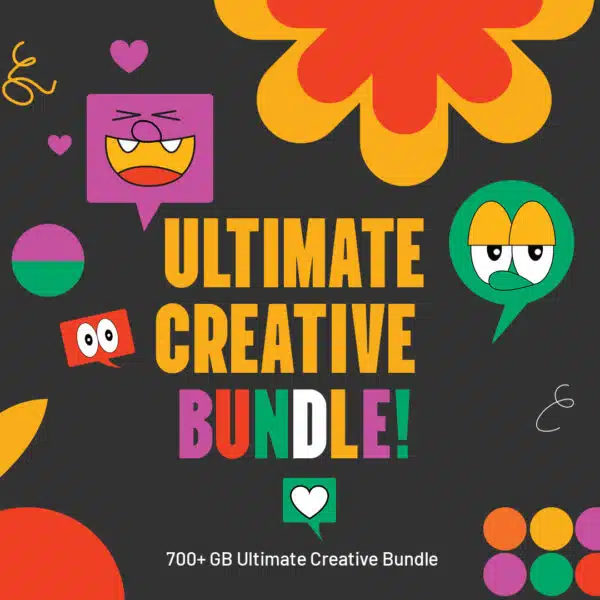 Ultimate Creative Bundle: مجموعة الموارد الرقمية الإبداعية الاحترافية: ارتقِ بمشاريعك إلى مستويات جديدة! Ultimate Creative Bundle